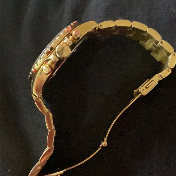 Michael kors accessories michael kors gold and blue watch poshmark